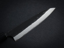 Load image into Gallery viewer, KATSUSHIGE ANRYU SHIROGAMI-2 KUROUCHI DAMASCUS PETTY 150MM ROSE WOOD HANDLE
