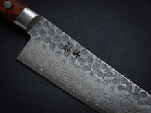 Load image into Gallery viewer, KICHIJI VG-10 33 LAYER HAMMERED DAMASCUS SANTOKU KNIFE 180MM
