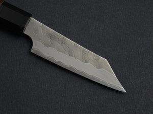 NIGARA AOGAMI SUPER CORE STAINLESS CLAD MIGAKI HAMMERED PARING 95MM