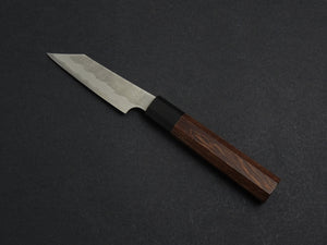 NIGARA AOGAMI SUPER CORE STAINLESS CLAD MIGAKI HAMMERED PARING 95MM