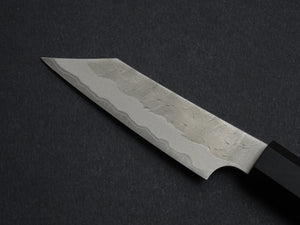 NIGARA AOGAMI SUPER CORE STAINLESS CLAD MIGAKI HAMMERED PARING 95MM