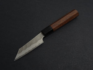 NIGARA AOGAMI SUPER CORE STAINLESS CLAD MIGAKI HAMMERED PARING 95MM