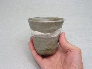 SHIGARAKIYAKI HECHIMON SABI HAKE TEA CUP