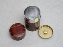 Load image into Gallery viewer, JAPANESE CHERRY/SAKURA BARK TEA CADDY
