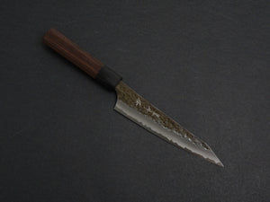 YU KUROSAKI AOGAMI SUPER KOKUSEN PETTY 150MM ROSE WOOD HANDLE