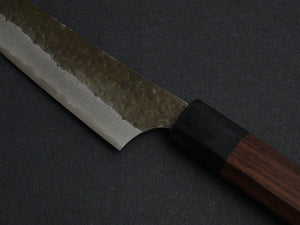 YU KUROSAKI AOGAMI SUPER KOKUSEN PETTY 150MM ROSE WOOD HANDLE