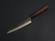 Load image into Gallery viewer, YU KUROSAKI AOGAMI SUPER KOKUSEN PETTY 150MM ROSE WOOD HANDLE
