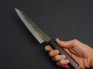 YU KUROSAKI AOGAMI SUPER KOKUSEN PETTY 150MM ROSE WOOD HANDLE