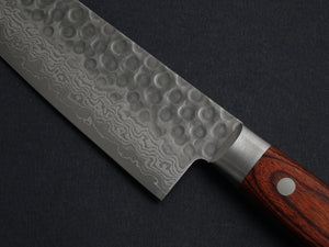 KICHIJI VG-10 33 LAYER HAMMERED DAMASCUS GYUTO 180MM