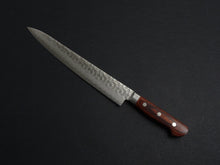 Load image into Gallery viewer, KICHIJI VG-10 33 LAYER HAMMERED DAMASCUS SUJIHIKI 240MM
