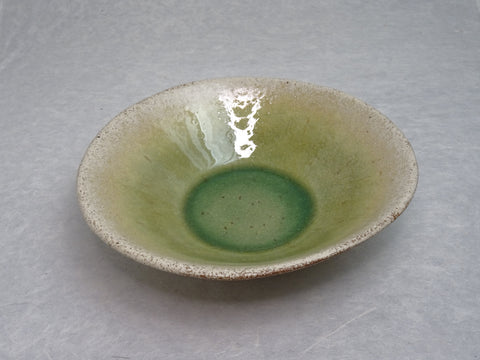 MINOYAKI SABI ORIBE OVAL BOWL