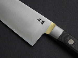 KOGETSU GYUTO 210MM BRASS WELDING BOLSTER