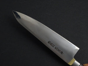 KOGETSU GYUTO 210MM BRASS WELDING BOLSTER