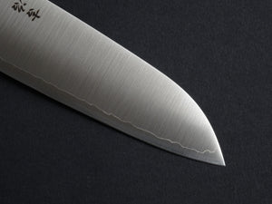 KICHIJI 440C SANTOKU OAK WOOD HANDLE