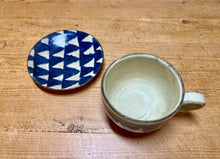Load image into Gallery viewer, MINOYAKI KOSAI NAVY CUP &amp; SAUCER SET
