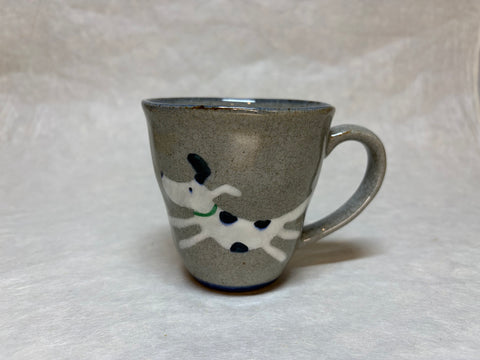 HASAMIYAKI MUG DOG (BLUE)