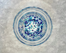 Load image into Gallery viewer, SMALL GLASS BOWL UMI (BLUE WHITE)
