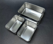 Load image into Gallery viewer, JAPANESE STAINLESS STEEL 2 GASTRONORM PANS SET
