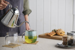 "and" STAINLESS SLIM TEA STRAINER