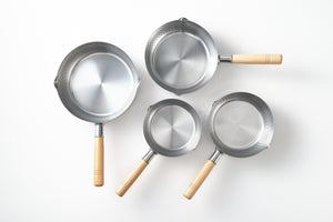 YUKIHIRA STAINLESS SAUCEPAN (4 SIZES)