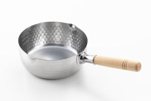 YUKIHIRA STAINLESS SAUCEPAN (4 SIZES)