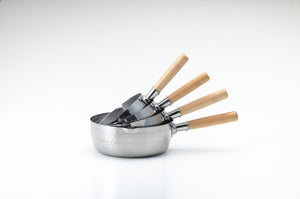 YUKIHIRA STAINLESS SAUCEPAN (4 SIZES)