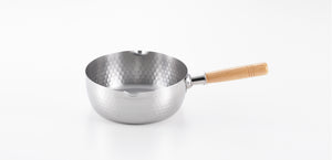 YUKIHIRA STAINLESS SAUCEPAN (4 SIZES)