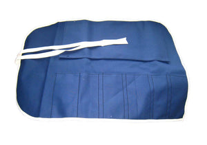 HANPU CANVAS KNIFE ROLL NAVY (6 POCKETS)