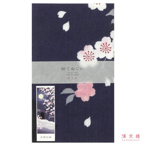 TENUGUI TOWEL TSUKIYO-NO SAKURA