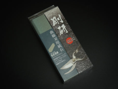 NANIWA GOKEN COARSE #220 WHETSTONE FOR CURVED EDGE BLADE