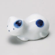CHOPSTICKS REST MAME NEKO (BLUE）