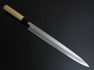 HITOHIRA TANAKA MOSUKE SHIROGAMI-2 YANAGIBA 300MM MAGNOLIA WOOD HANDLE