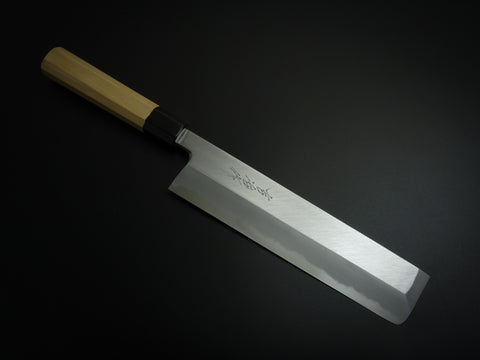 KICHIJI JOSAKU EDO USUBA 240MM MAGNOLIA WOOD OCTAGONAL HANDLE