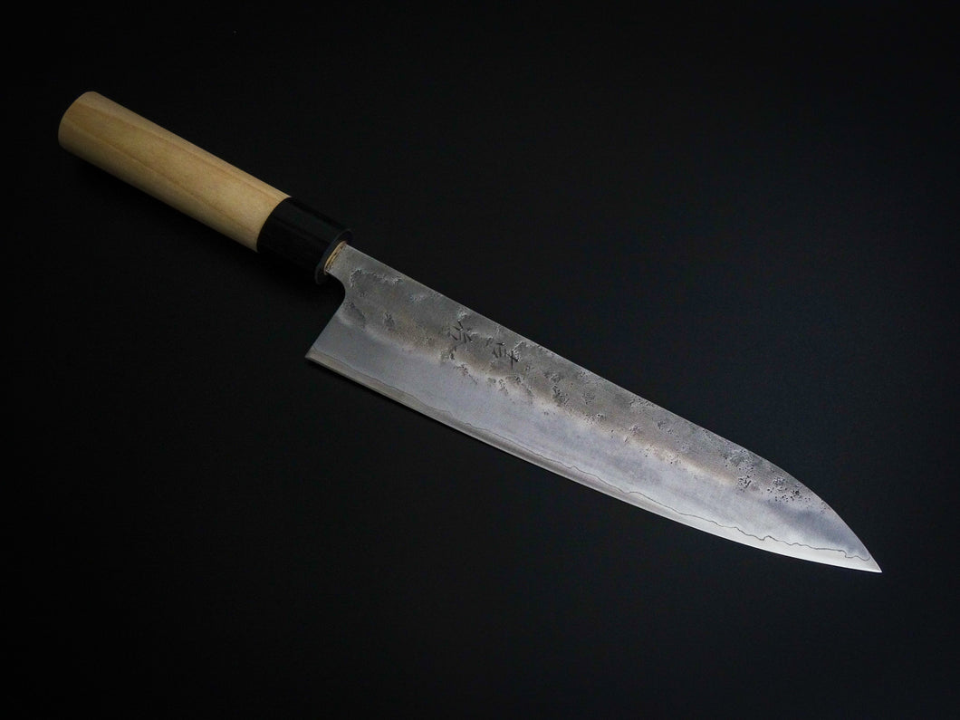 KICHIJI GINSAN NASHIJI GYUTO 210MM MAGNOLIA HANDLE