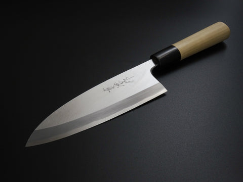 KICHIJI LEFT- HANDED KASUMI DEBA 180MM MAGNOLIA HANDLE
