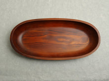Load image into Gallery viewer, OVAL WOOD PLATTER LARGE*
