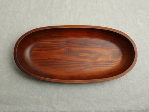 OVAL WOOD PLATTER LARGE