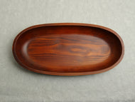 OVAL WOOD PLATTER LARGE