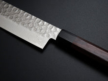 Load image into Gallery viewer, KICHIJI 45 LAYER HAMMERED DAMASCUS NAKIRI 180MM ROSEWOOD HANDLE*
