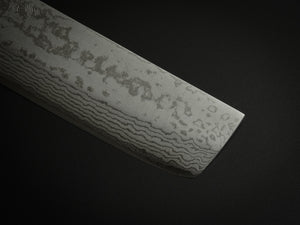 MASUTANI VG-10 DAMASCUS NAKIRI BLUE PAKKA HANDLE 170MM*