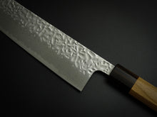 Load image into Gallery viewer, HITOHIRA AUS-10 HAMMERED DAMASCUS GYUTO 240MM CHERRY WOOD HANDLE*
