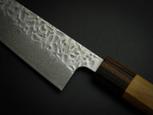 Load image into Gallery viewer, HITOHIRA AUS-10 HAMMERED DAMASCUS GYUTO 180MM CHERRY WOOD HANDLE
