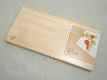 Load image into Gallery viewer, ALASKA HINOKI CHOPPING BOARD WITH BRANDING MARKS 48 x 24 x 3cm**
