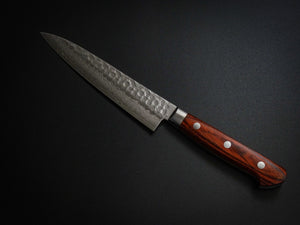 KICHIJI VG-10 33LAYER HAMMERED DAMASCUS PETTY KNIFE 135MM