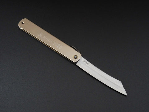HIGONOKAMI SK WARIKOMI CRAFT KNIFE SILVER HANDLE LARGE SIZE
