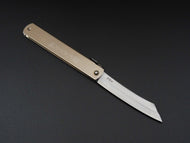 HIGONOKAMI SK WARIKOMI CRAFT KNIFE SILVER HANDLE LARGE SIZE