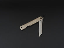 Load image into Gallery viewer, HIGONOKAMI SK WARIKOMI  CRAFT KNIFE SILVER HANDLE SMALL SIZE
