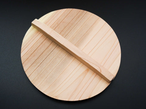 WOODEN DROP LID 20CM
