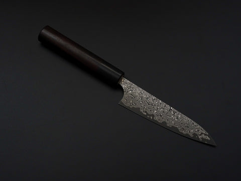 YOSHIMI VG-10 NICKEL DAMASCUS PETTY 135MM ROSEWOOD HANDLE