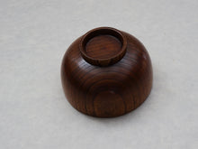 Load image into Gallery viewer, TRADITIONAL LACQUERED SOUP CUP (DARK BROWN)

